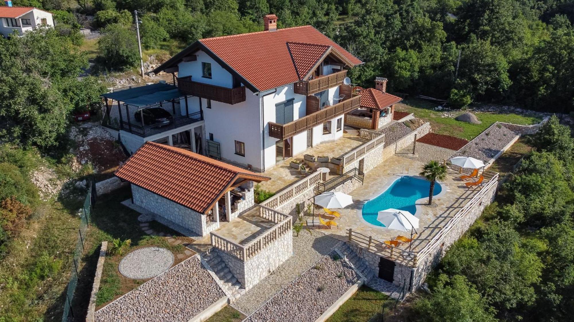 מושצ'ניצה Villa Bora Moscenicka Draga Bed&Breakfast מראה חיצוני תמונה