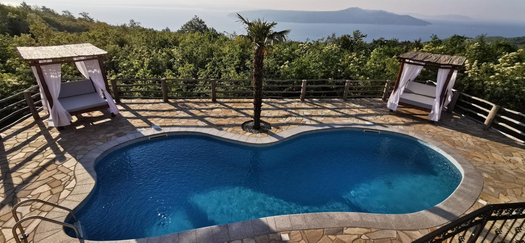 מושצ'ניצה Villa Bora Moscenicka Draga Bed&Breakfast מראה חיצוני תמונה